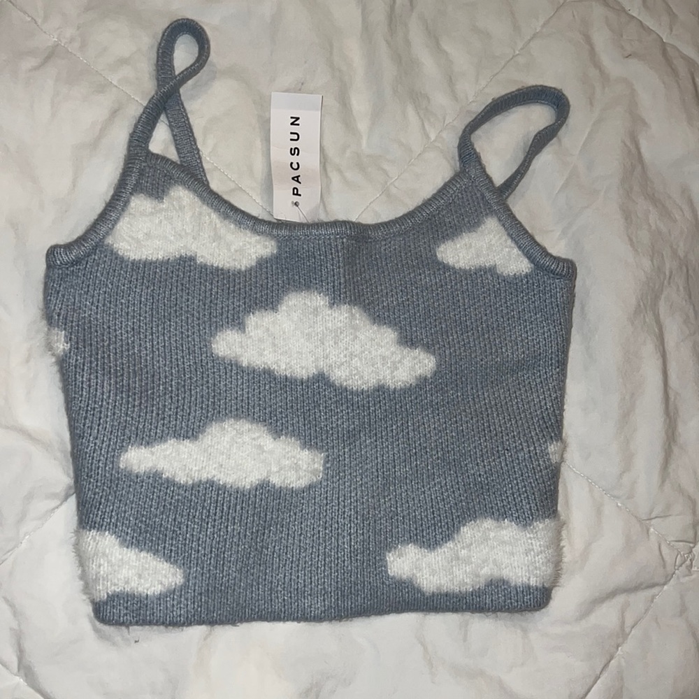 Pacsun/LA Hearts Cloud Crop Top
